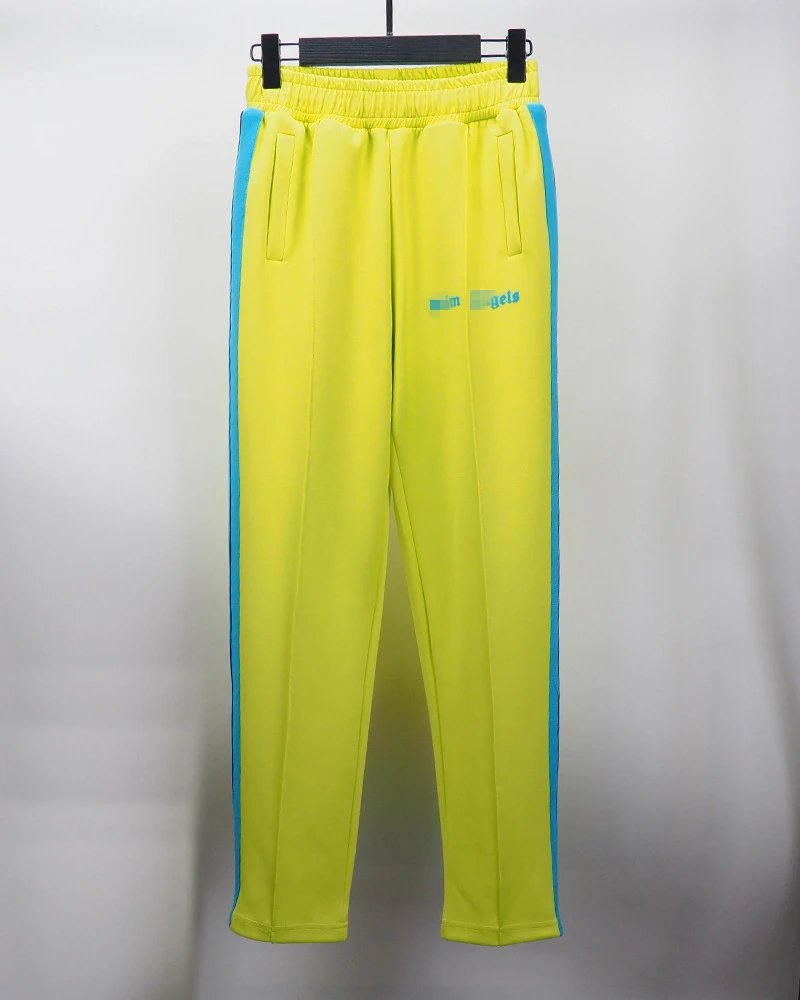 Street Style Track Pants Unisex Sport Slacks - Fawn - Gallery Image 3 - Detailed View
