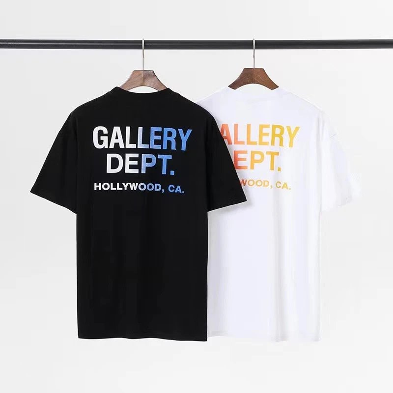 Gallery Dept Gradient Print T-Shirt Multicolor - Gallery Dept - Cnfans - $19.56