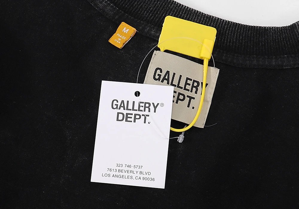Gallery Dept Washed T-Shirt Multi - Gallery Image 9 - Detailed View