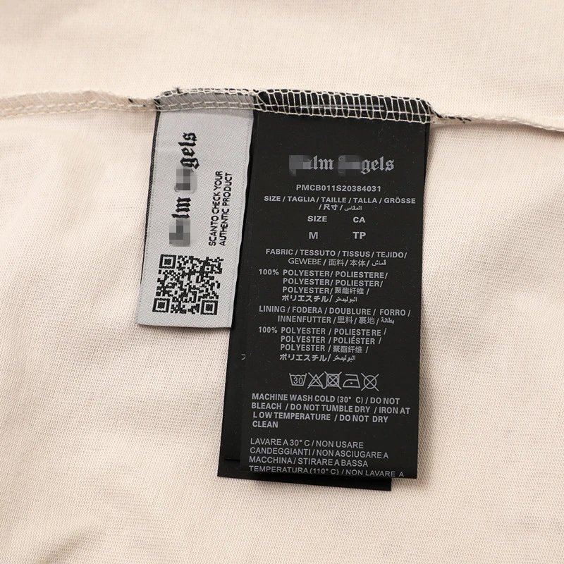 Street Style Cotton Palm Tree Print T-Shirt Sage Green - Gallery Image 10 - Detailed View