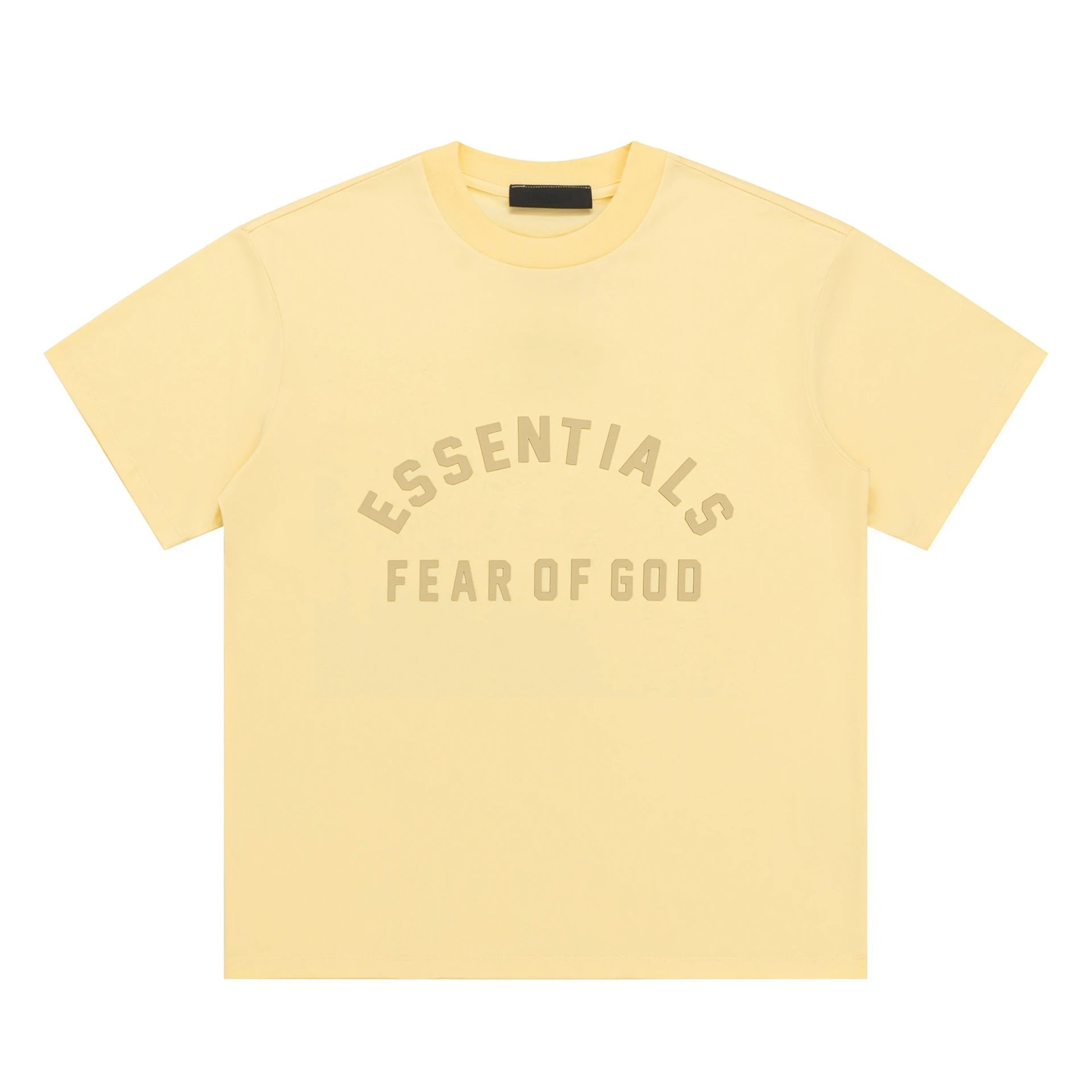 Cotton Casual Loose T-Shirt Unisex Daffodil - Essentials - Cnfans - $20.97