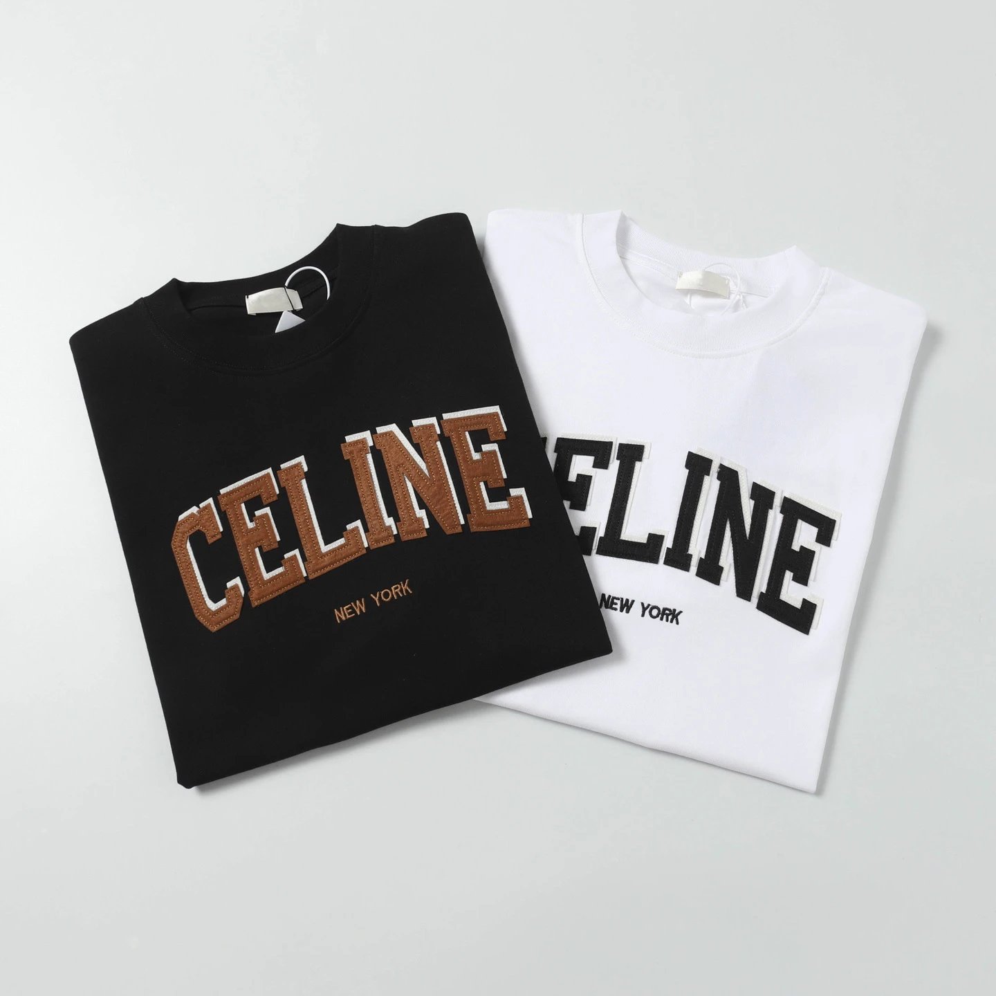 Celine Embroidered T-Shirt Multicolor - Gallery Image 5 - Detailed View