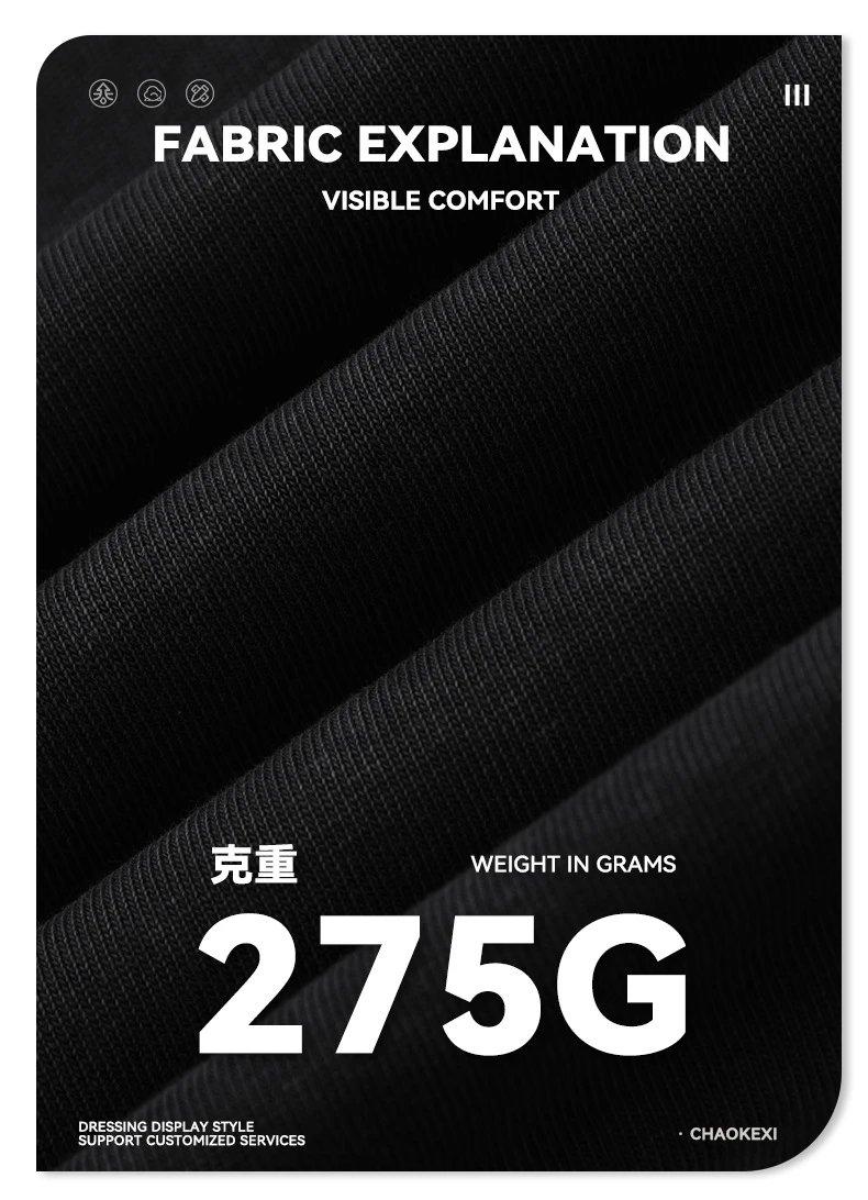 Men's Long Sleeve Graphic Tee Streetwear Jet Black - Gallery Image 6 - Detailed View