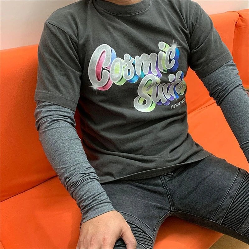 Gallery Dept Black Washed Tee Multicolor - Gallery Image 9 - Detailed View