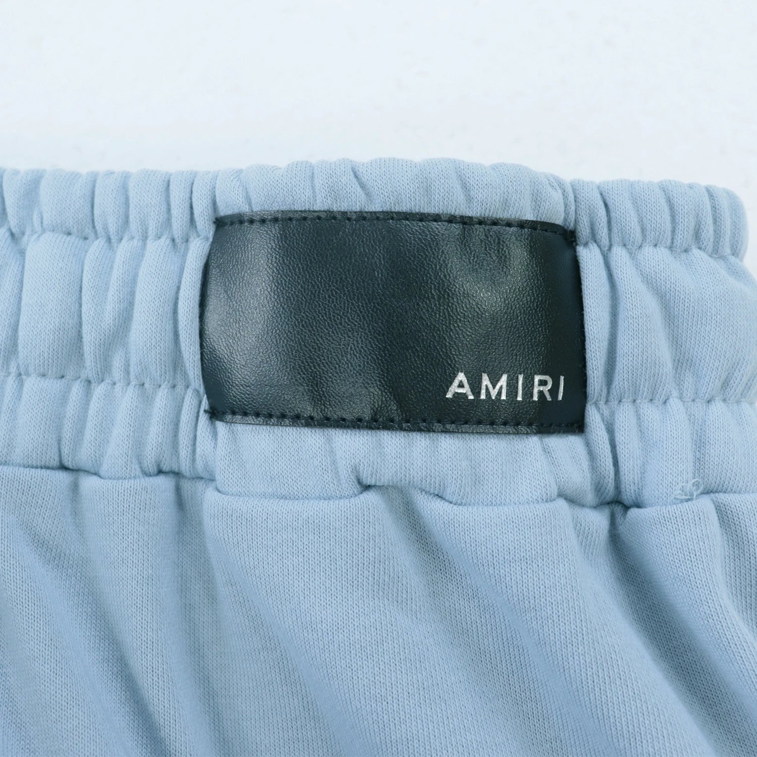 Amiri Embroidered Shorts Blue - Gallery Image 12 - Detailed View