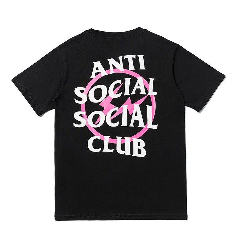 ASSC Lightning Print T-Shirt Black - Gallery Image 2 - Detailed View