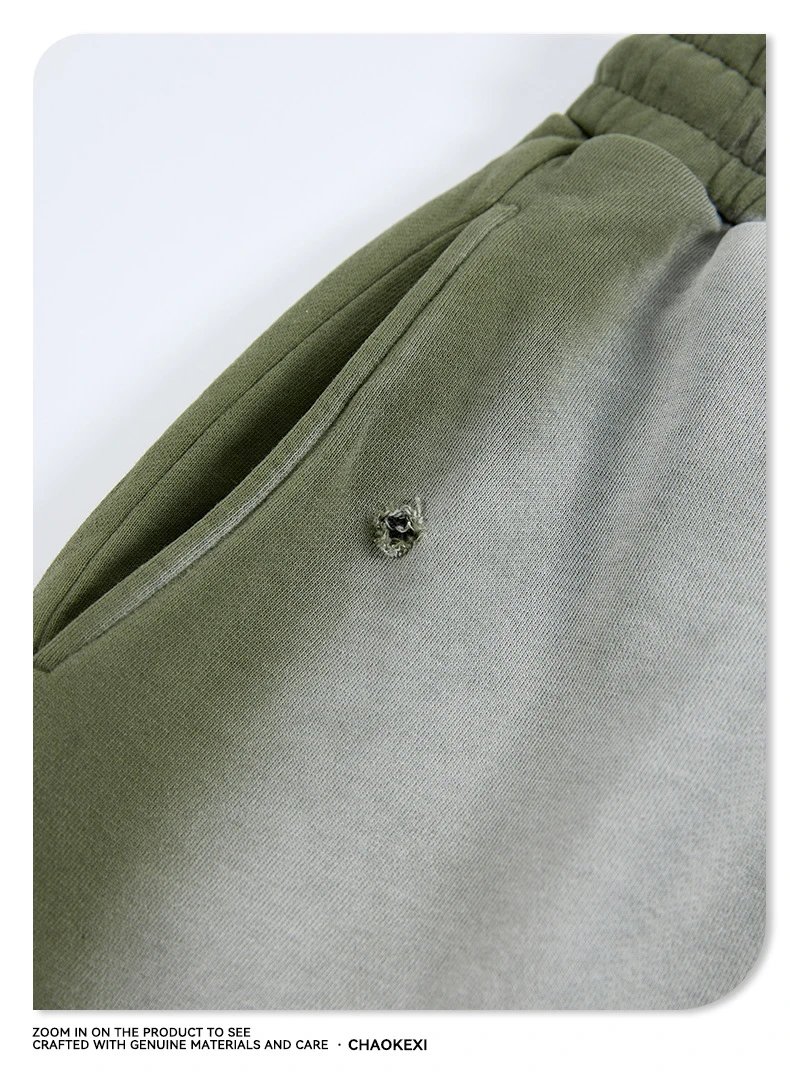 Men's Vintage Distressed Shorts, Street Style, FOG - Gallery Image 11 - Detailed View