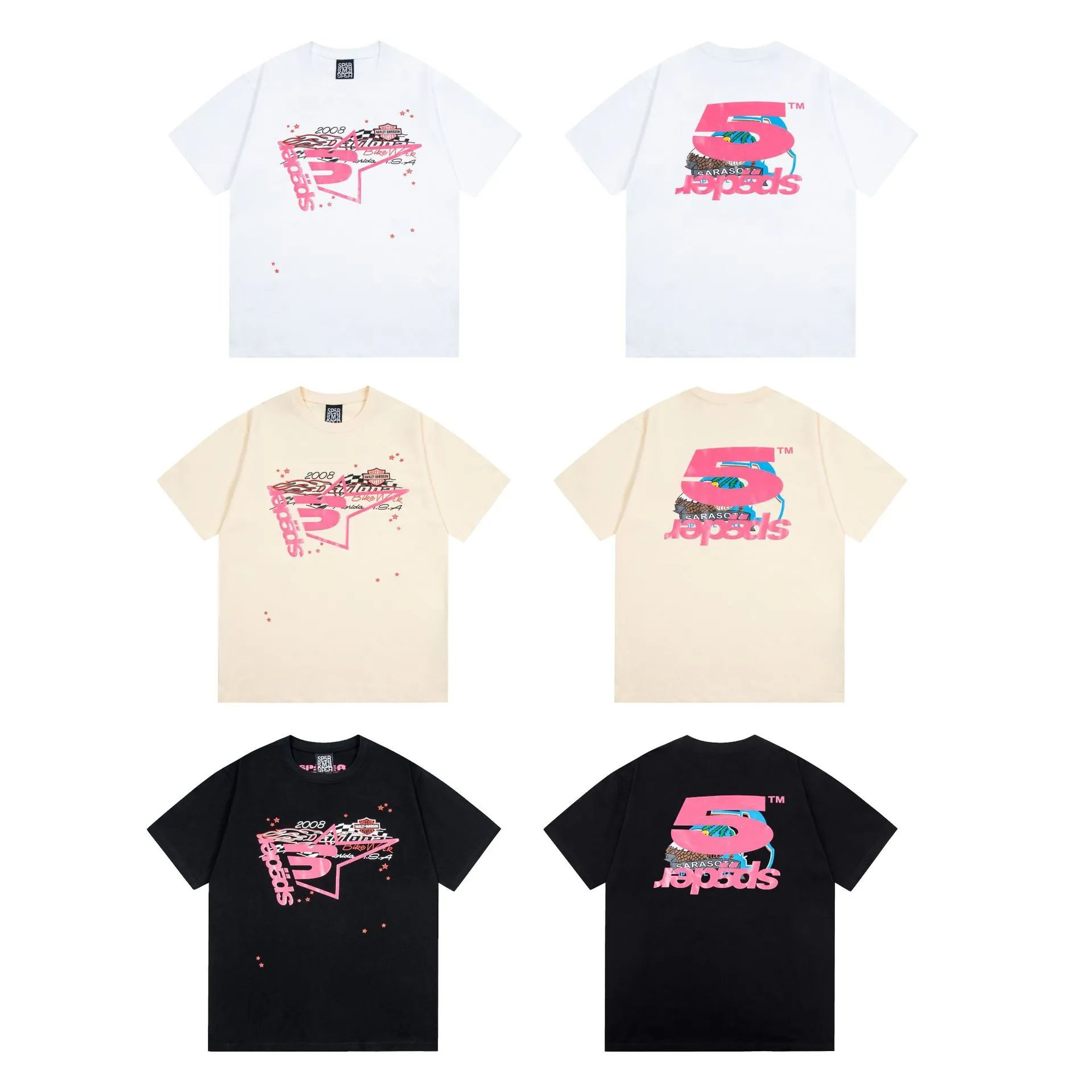 Spider Multicolor Graphic Tee - Gallery Image 3 - Detailed View