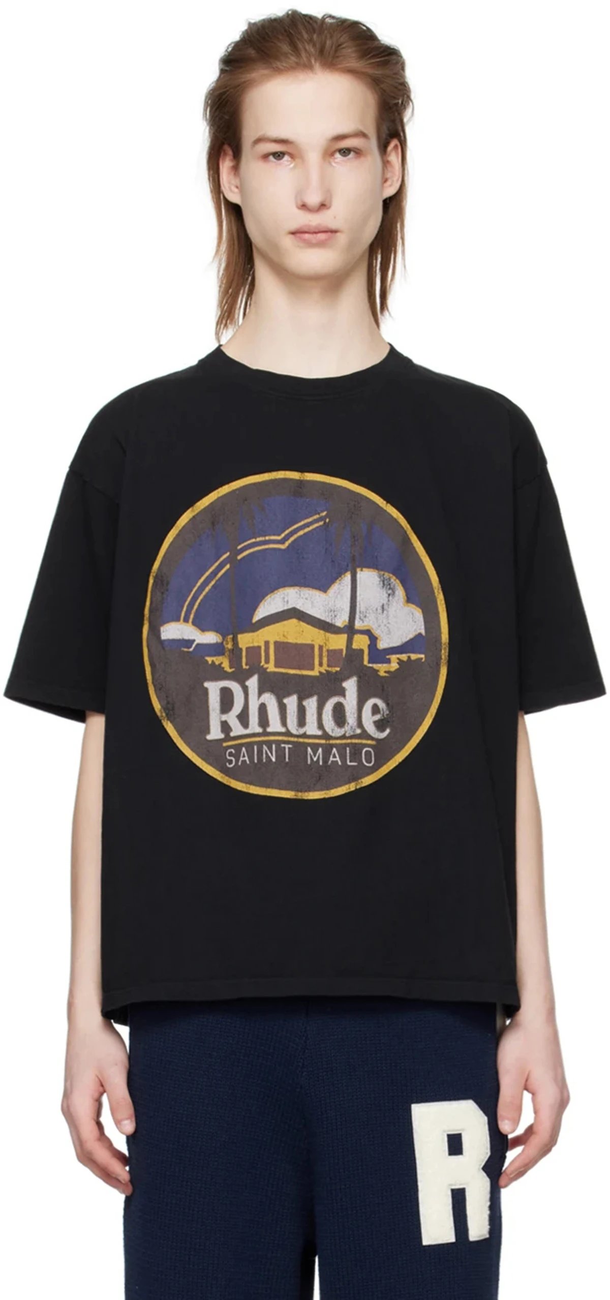 RHude Sunset Graphic Tee Multicolor - Gallery Image 6 - Detailed View