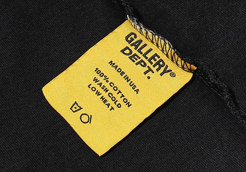 Gallery Dept Black Vintage T-Shirt - Gallery Image 10 - Detailed View