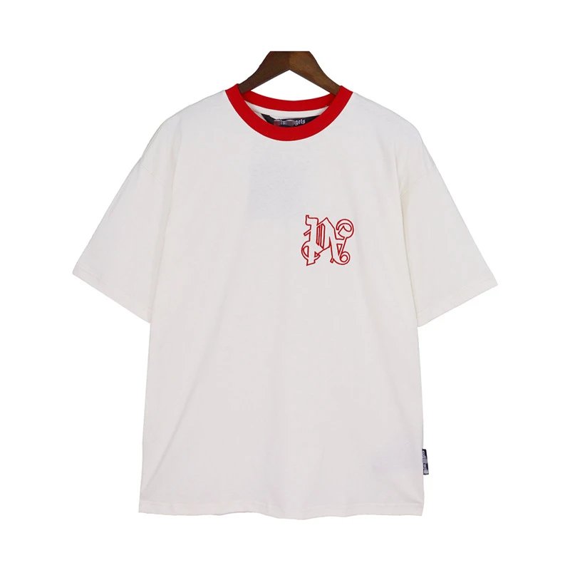 Racing Graphic Cotton Streetwear T-Shirt Ivory - Gallery Image 5 - Detailed View