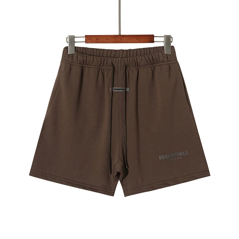 Reflective Embroidered Shorts Ivory - Gallery Image 7 - Detailed View