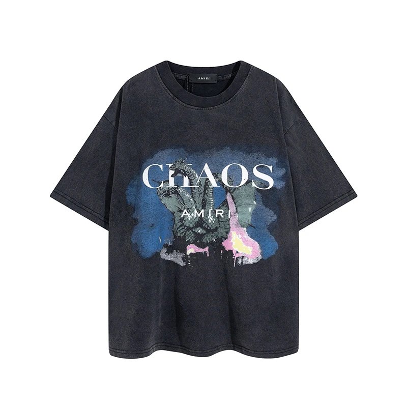 Amiri Cosmic Letter T-Shirt Multicolor - Gallery Image 4 - Detailed View