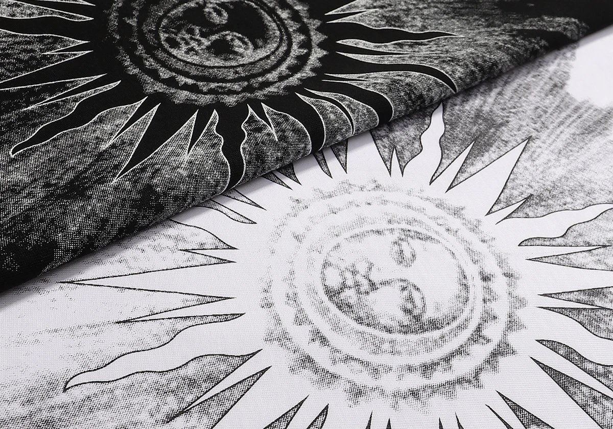 Amiri Sun Totem T-Shirt Multicolor - Gallery Image 7 - Detailed View