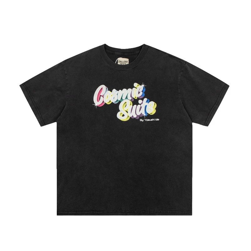 Gallery Dept Black Washed Tee Multicolor - Gallery Image 2 - Detailed View
