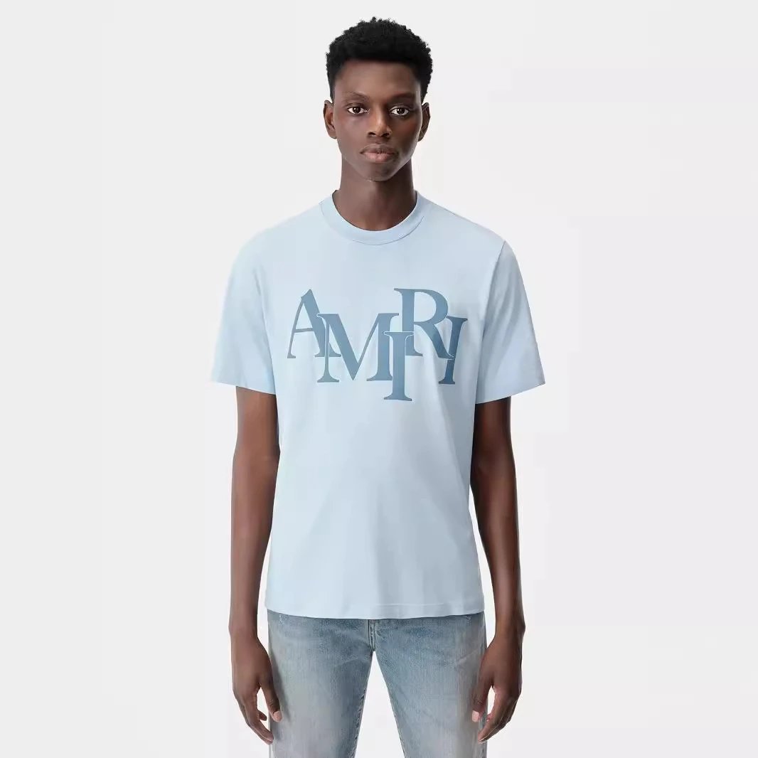 AMIRI Logo Printed T-Shirt Multi - Gallery Image 13 - Detailed View
