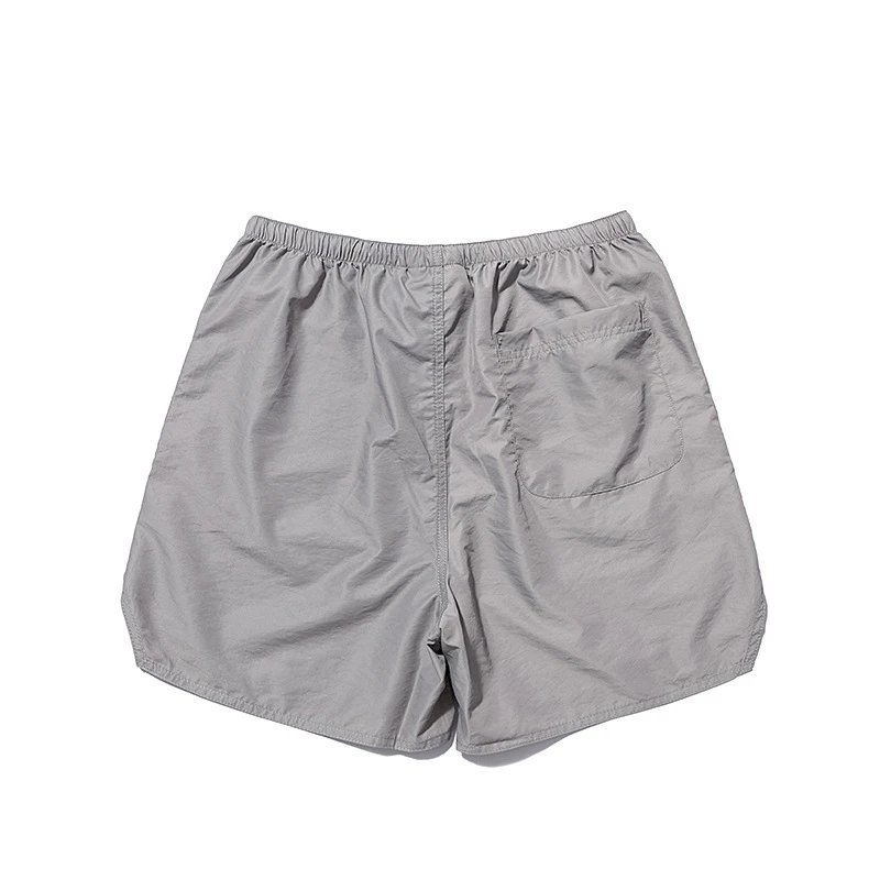 Street Nylon Reflective Shorts Silver Gray - Gallery Image 4 - Detailed View