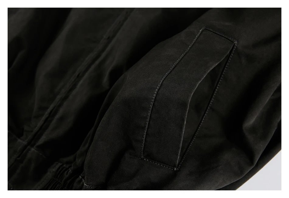 Retro Cleanfit Unisex Spring Fall Workwear Jacket Plaid Lined Obsidian - Gallery Image 12 - Detailed View