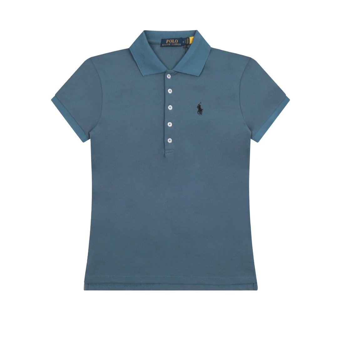 Classic Cotton Slim Fit Polo Shirt Summer - Sky Blue - Related Product - Cnfans