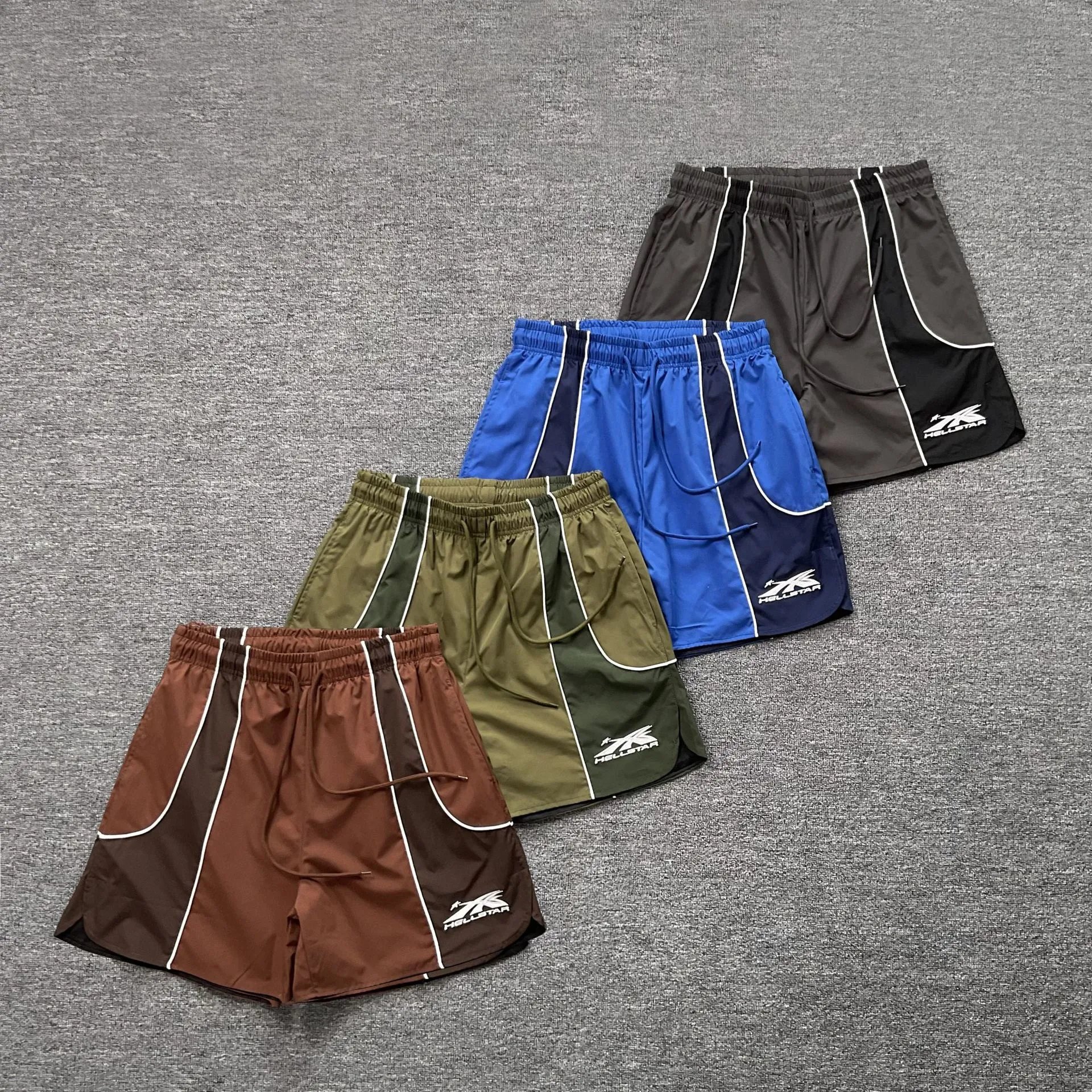 Hellstar Embroidered Shorts Multi - Gallery Image 4 - Detailed View