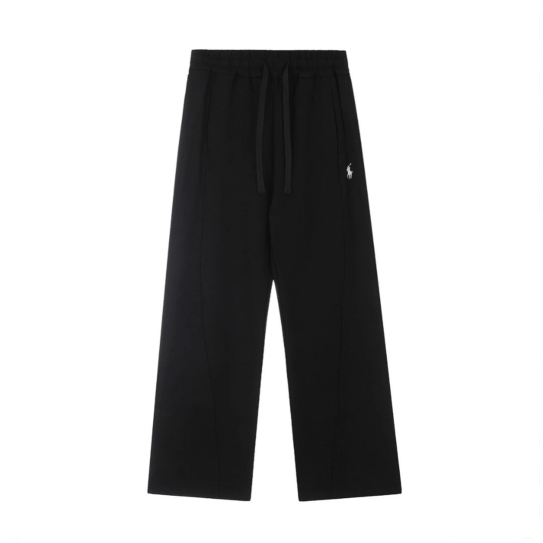 Casual Straight-leg Cotton Sweatpants, Goldenrod - Gallery Image 2 - Detailed View