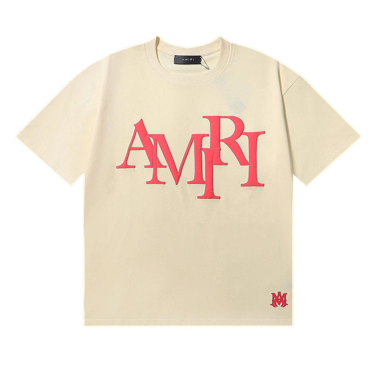 AMIRI Logo Printed T-Shirt Multi - Gallery Image 2 - Detailed View