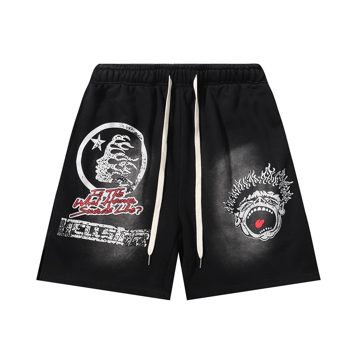 Hellstar Graphic Shorts MultiColor - Gallery Image 5 - Detailed View