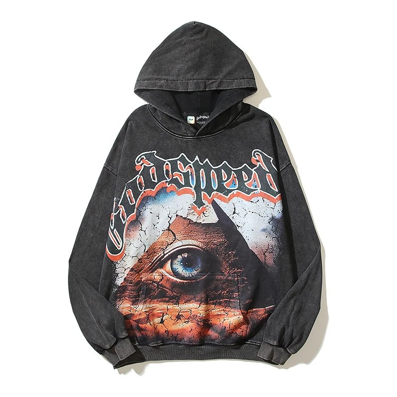 Godspeed Graphic Hoodie Multicolor - Gallery Image 10 - Detailed View