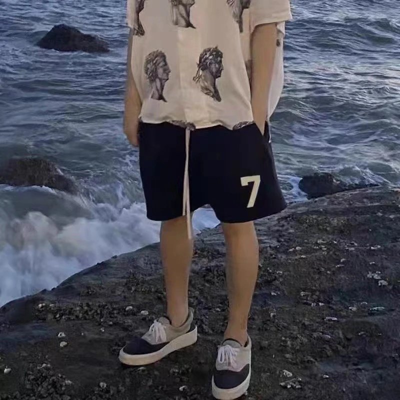 High Street Number 7 Casual Shorts Ebony Black - Gallery Image 14 - Detailed View