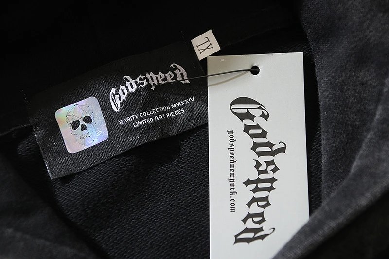 Godspeed Graphic Hoodie Multicolor - Gallery Image 14 - Detailed View