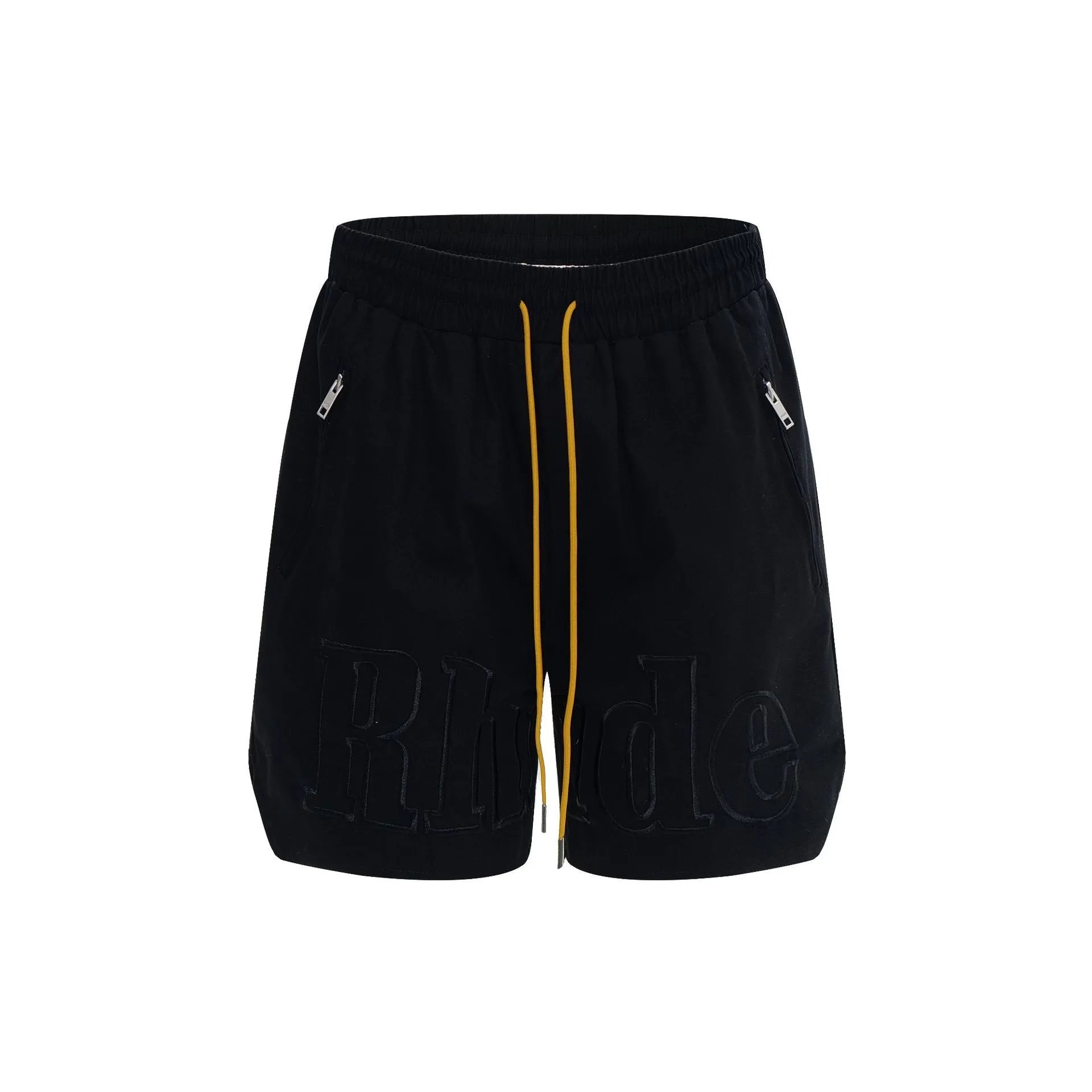 RHODE Embroidered Drawstring Shorts MultiColor - Gallery Image 4 - Detailed View