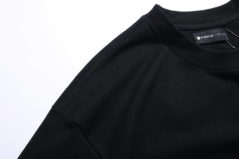 Purple Graphic Tee Black/White - Gallery Image 8 - Detailed View