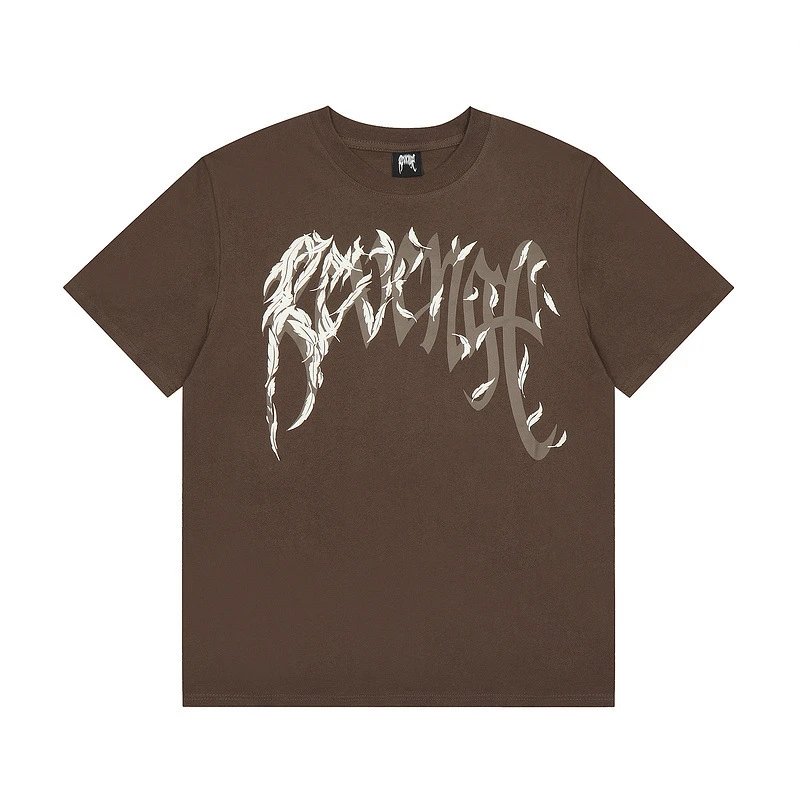 High Street Hip Hop Tee Coffee - Revenge - Cnfans - $18.06