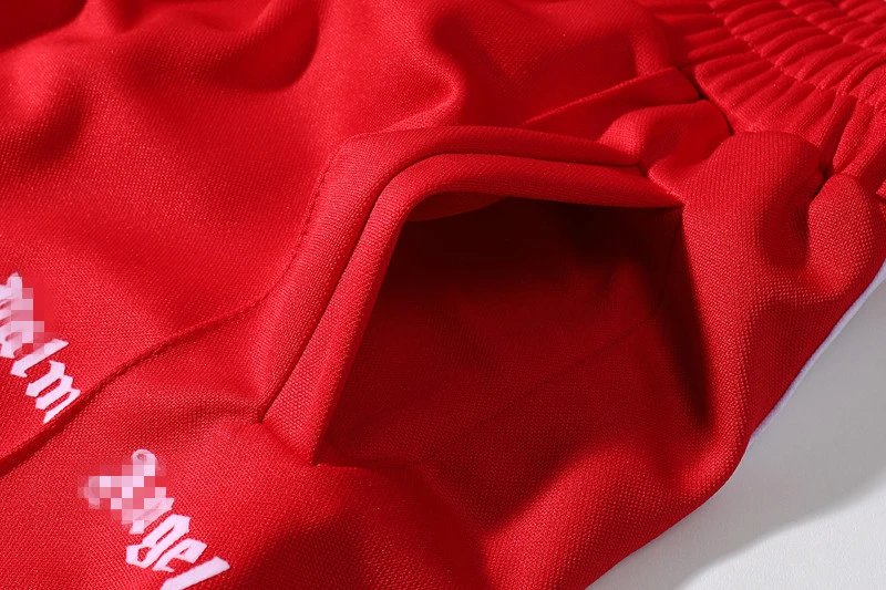 Street Style Athletic Shorts Crimson Red - Gallery Image 11 - Detailed View