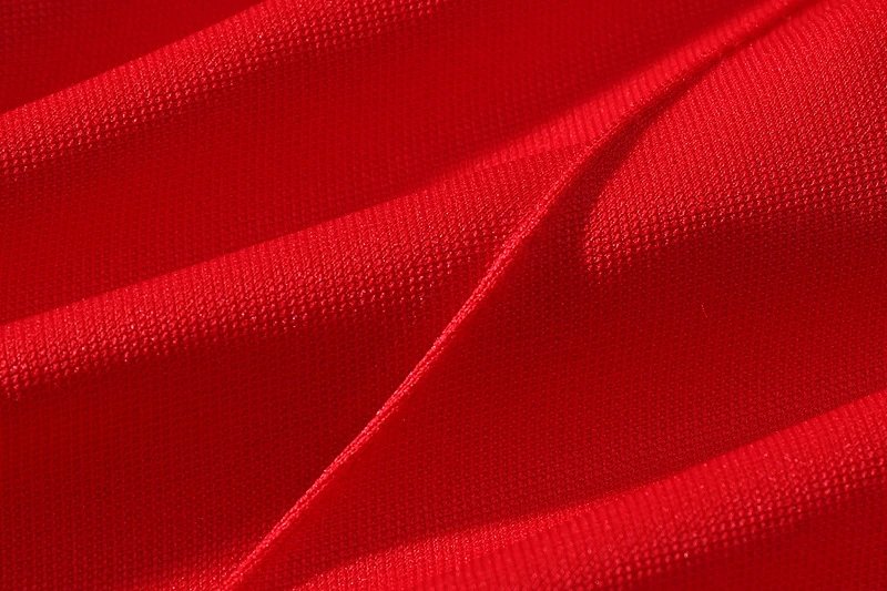 Street Style Athletic Shorts Crimson Red - Gallery Image 13 - Detailed View