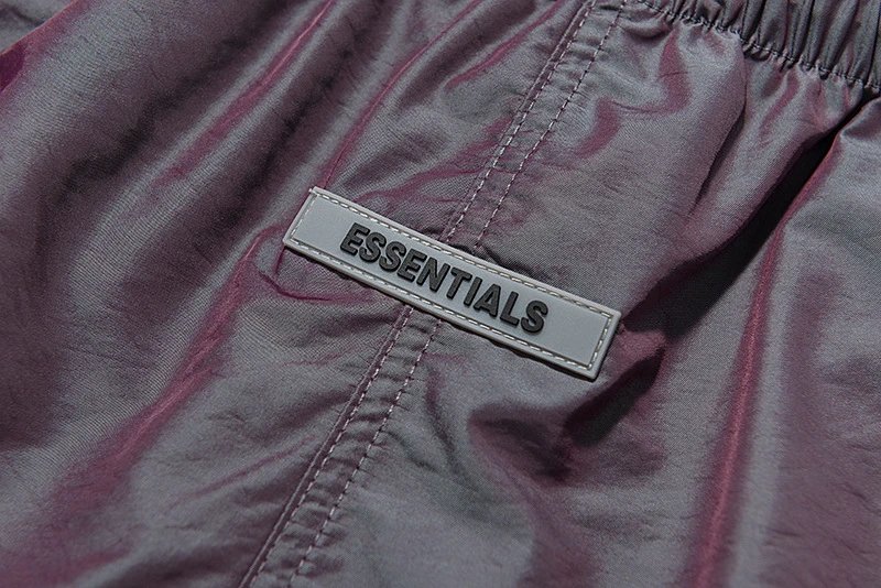 Street Nylon Reflective Shorts Silver Gray - Gallery Image 11 - Detailed View