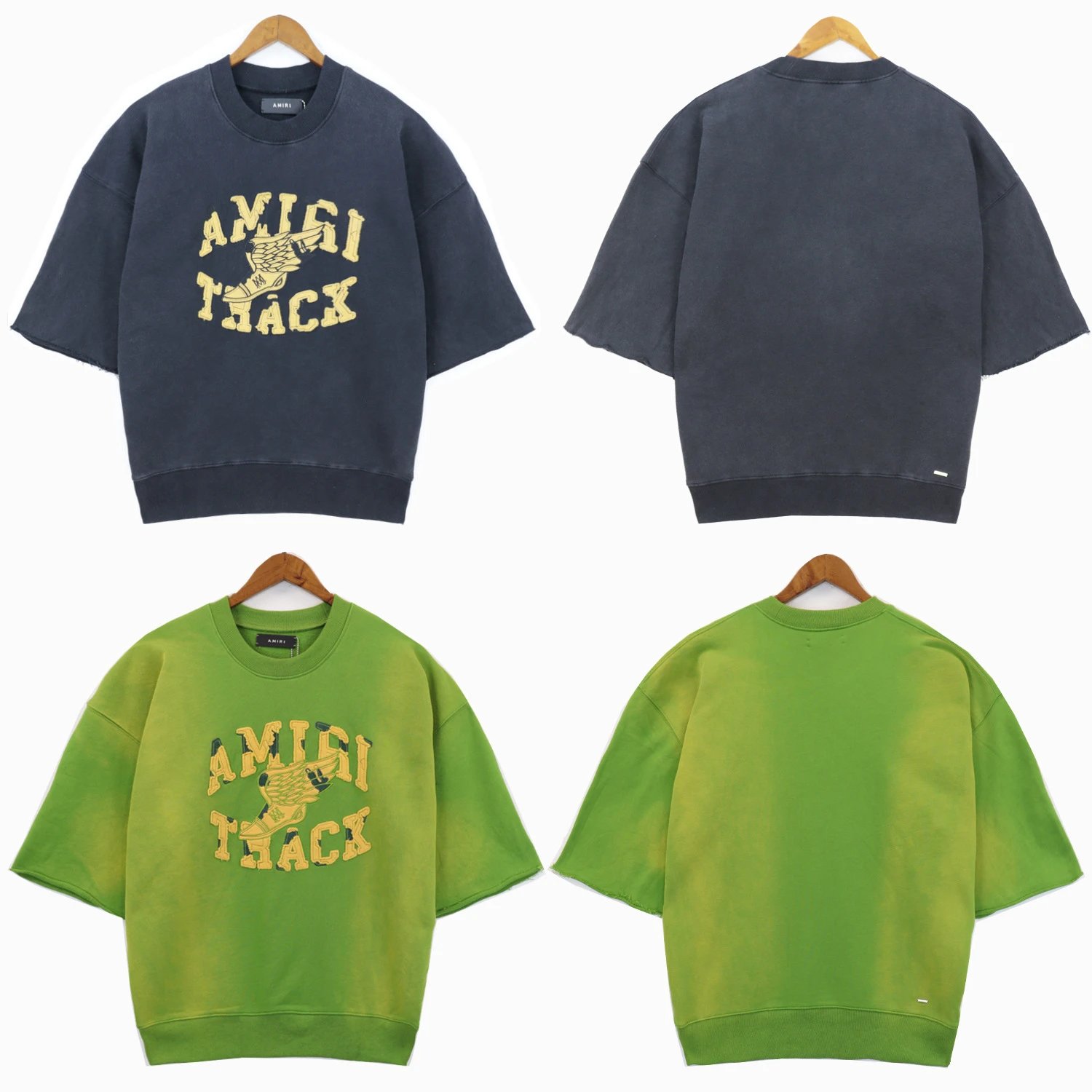 Amiri Track Embroidery Tee Multi - High Quality Product Image - Cnfans