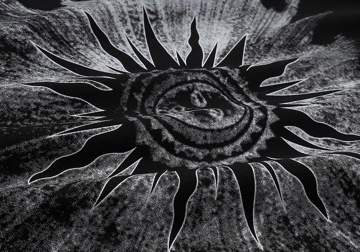 Amiri Sun Totem T-Shirt Multicolor - Gallery Image 11 - Detailed View