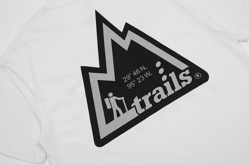 Street Style Graphic Cotton T-Shirt Ivory - Gallery Image 8 - Detailed View