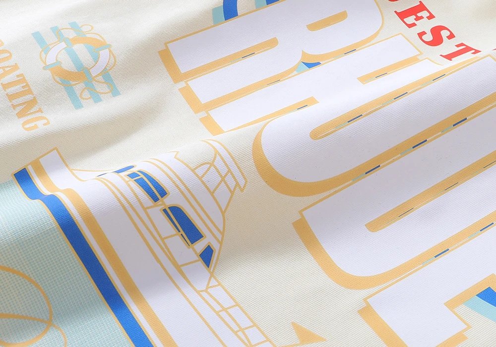 RHude Yacht Print Tee Multicolor - Gallery Image 7 - Detailed View