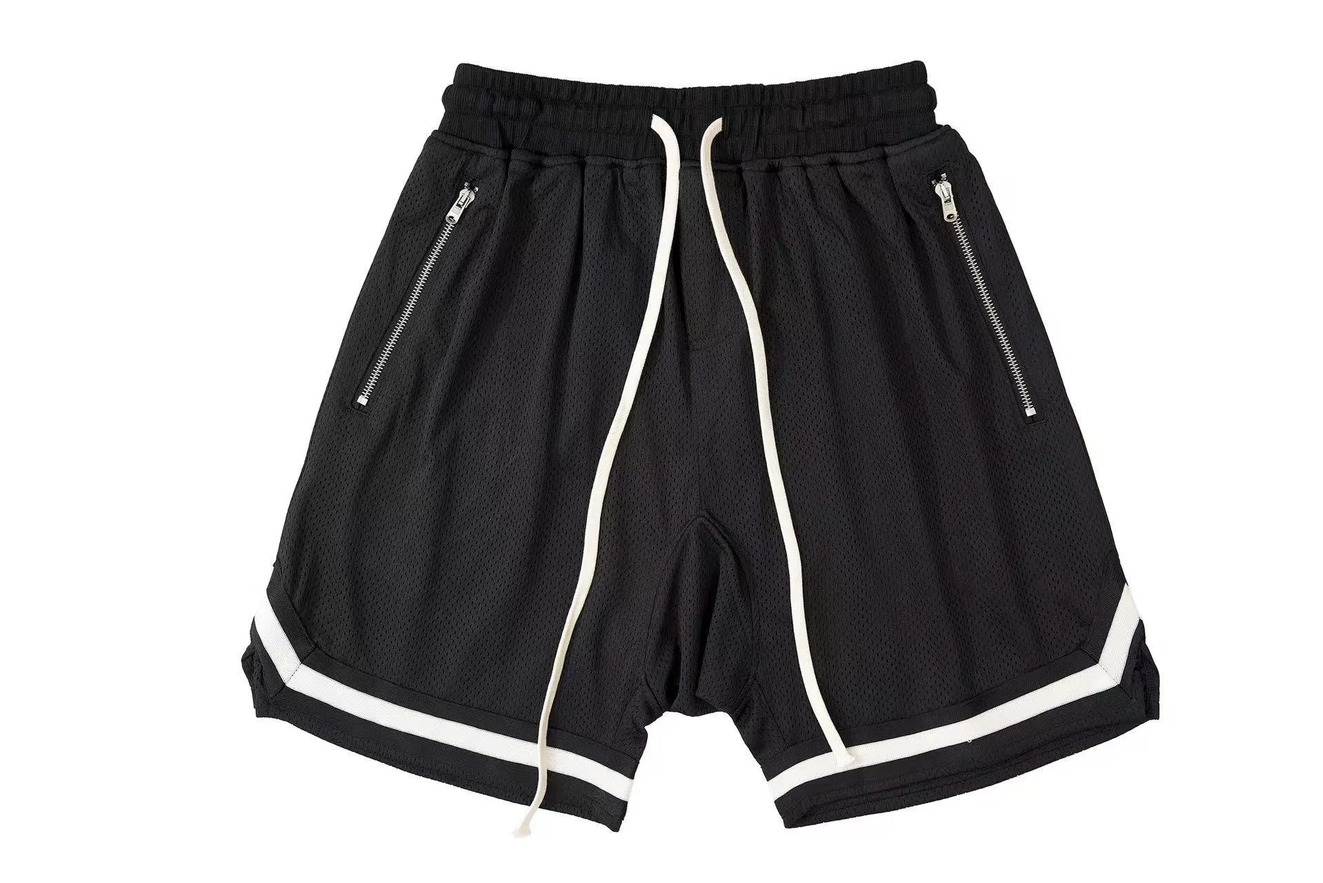 Mesh Basketball Shorts Smoke - Gallery Image 3 - Detailed View