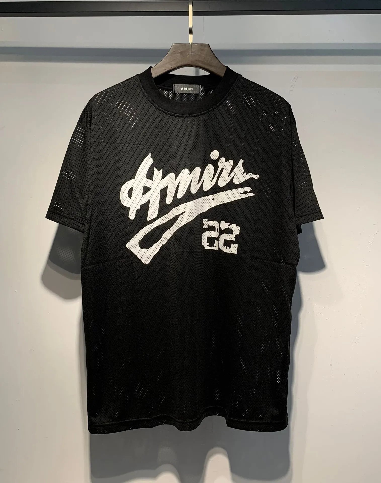 Amiri Breathable Mesh Set Black White - Gallery Image 10 - Detailed View