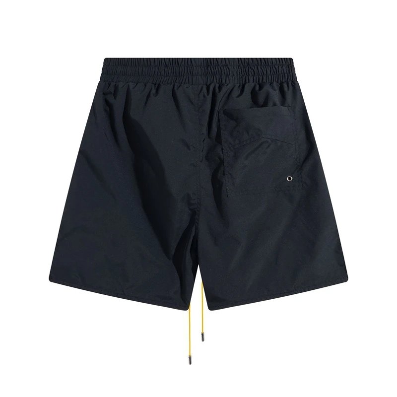 Rhude Embroidered Elastic Shorts Multicolor - Gallery Image 9 - Detailed View