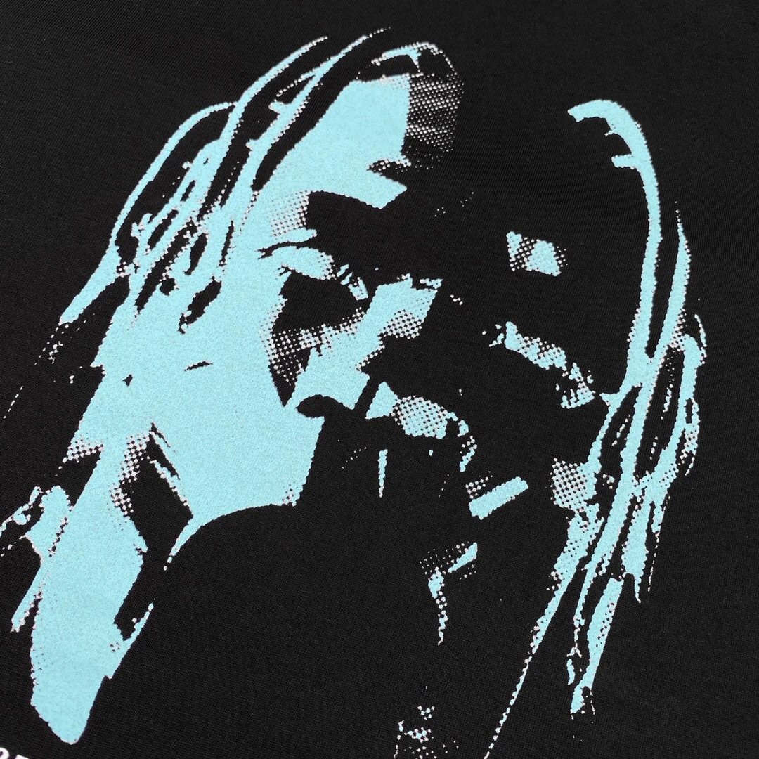 Streetwear Graphic Tour Tee Black - Gallery Image 10 - Detailed View