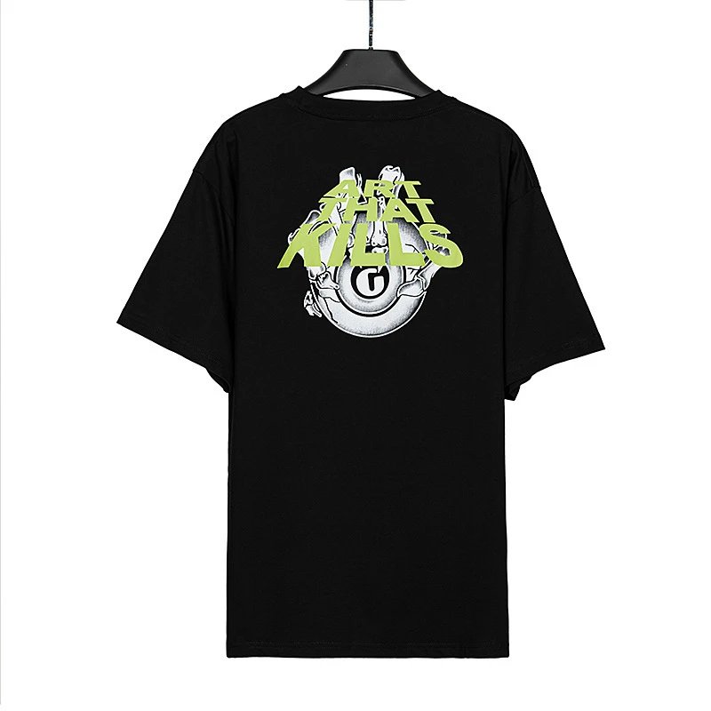 Gallery Dept Graphic Tee Black & Beige - Gallery Image 5 - Detailed View