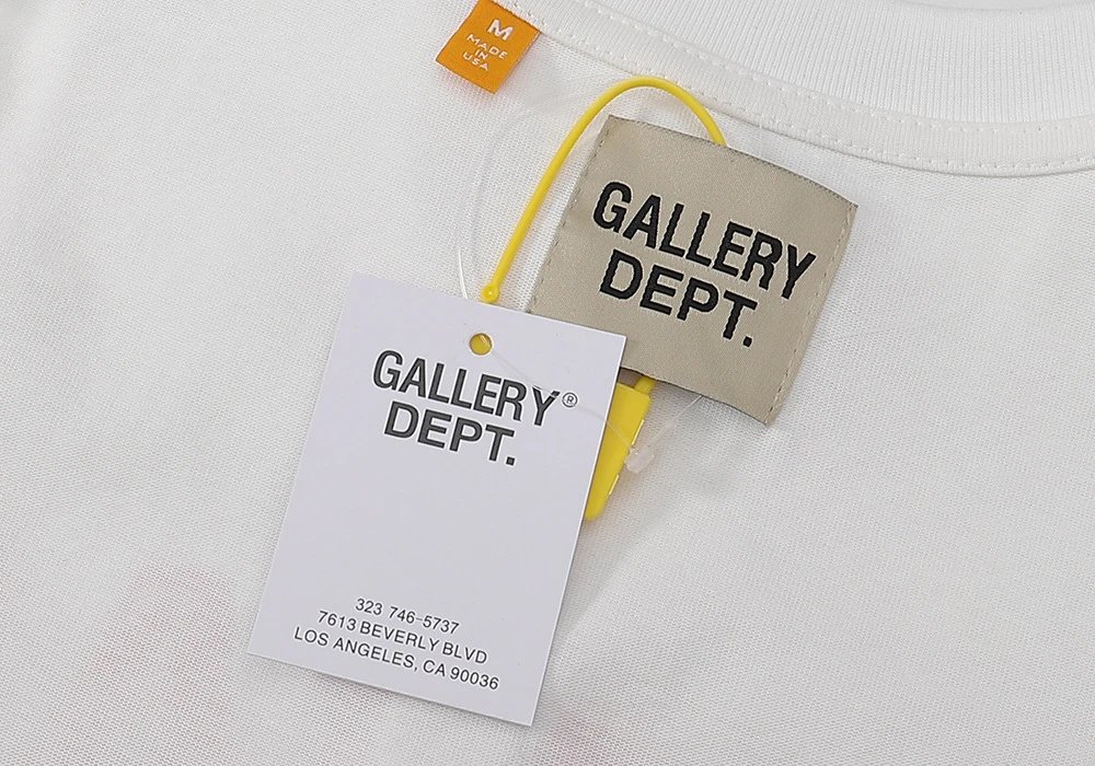 Gallery Dept Graphic Tee White - Gallery Image 5 - Detailed View