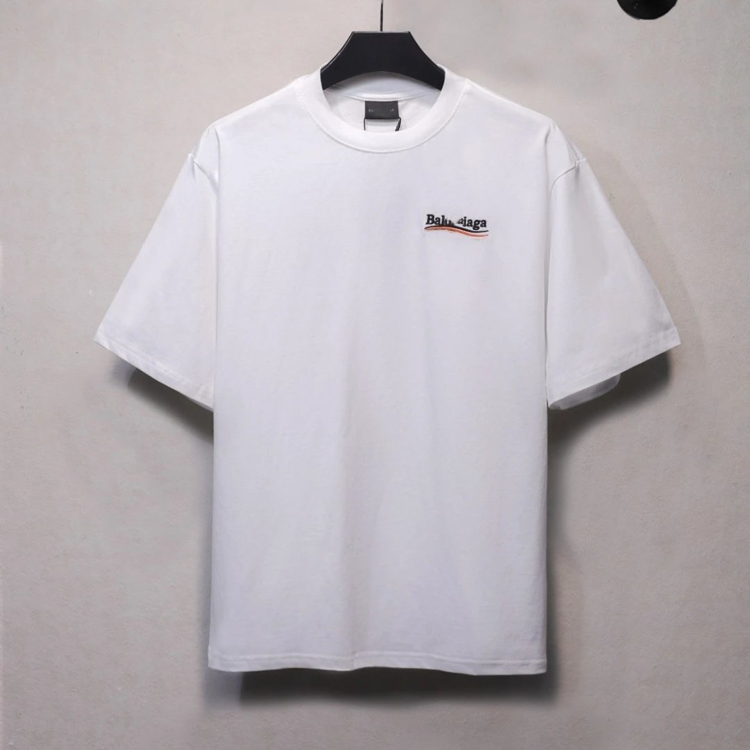 Casual Cotton Blend Tee Unisex Top Ash - Gallery Image 3 - Detailed View