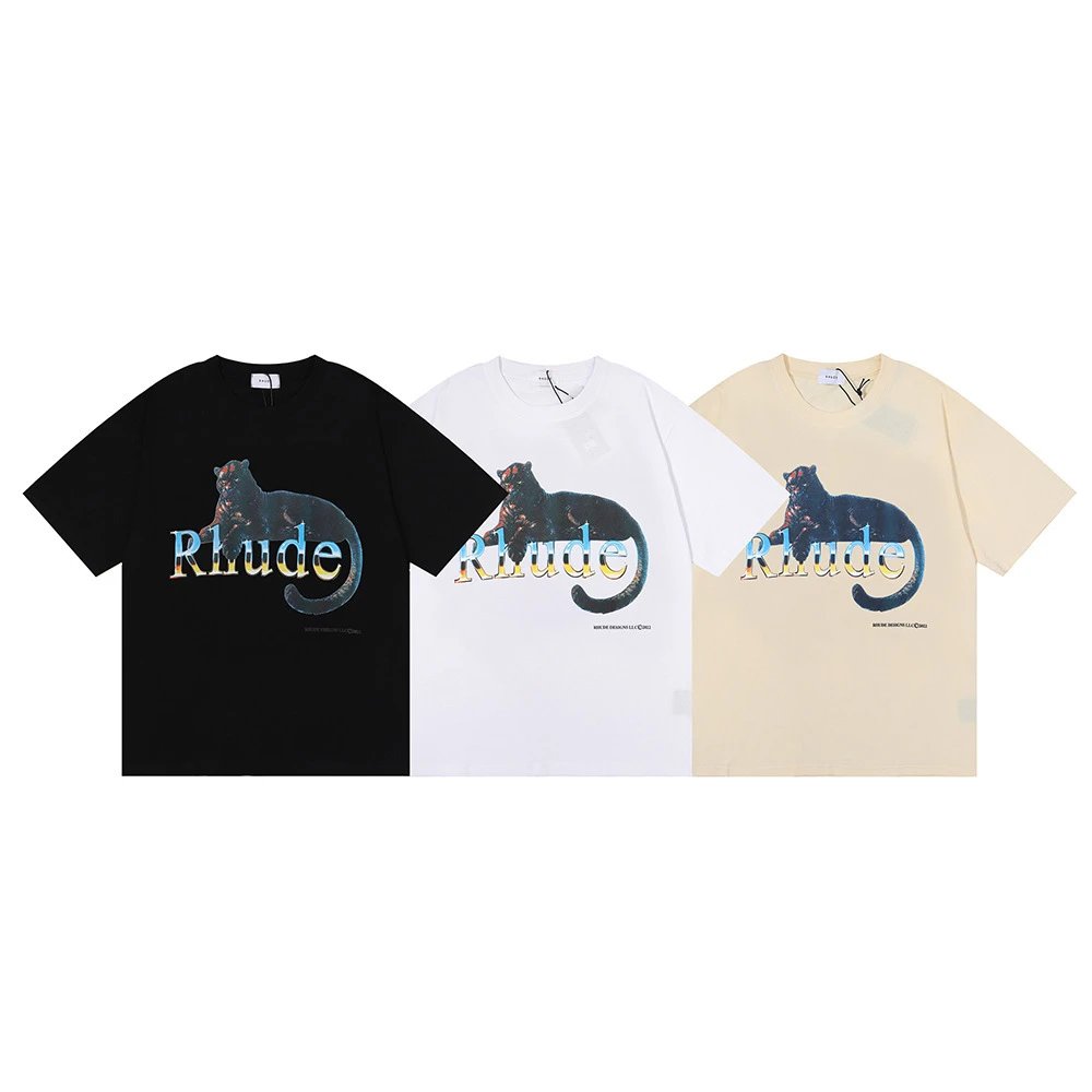 Rhude Black Panther T-Shirt Multi - High Quality Product Image - Cnfans