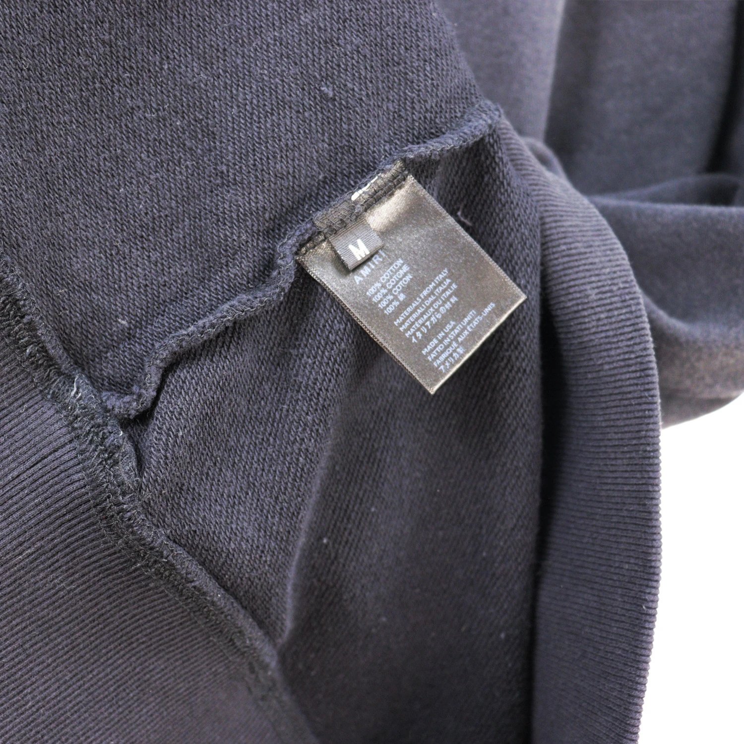 Amiri Track Embroidery Tee Multi - Gallery Image 9 - Detailed View