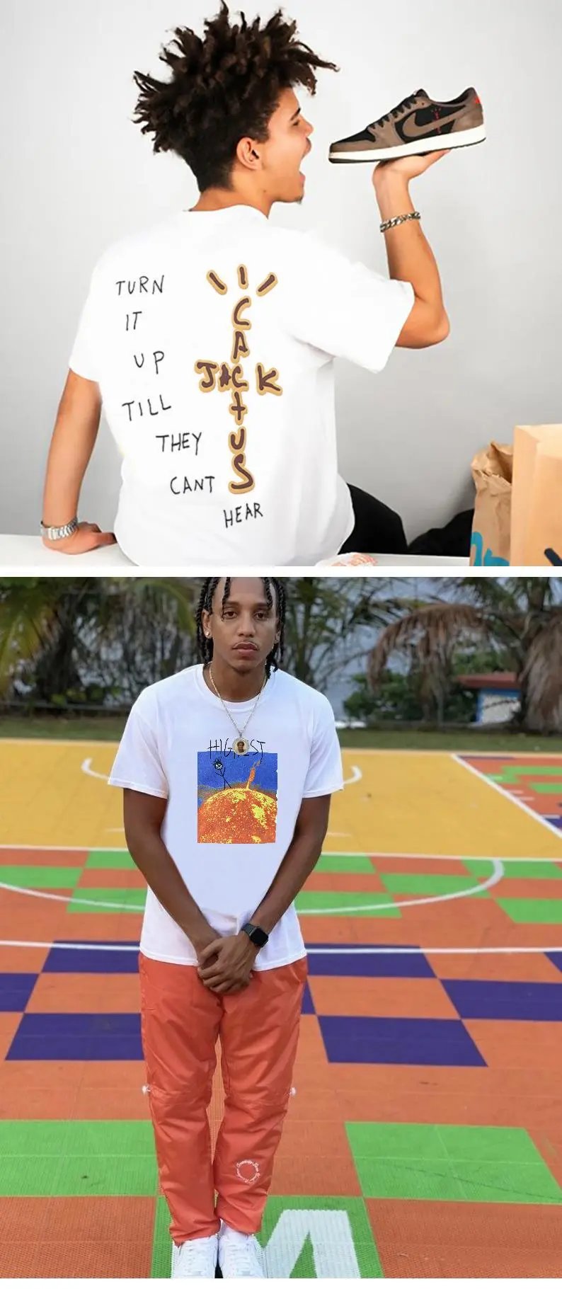 Street Style Cotton Graphic Tee Midnight Black - Gallery Image 9 - Detailed View